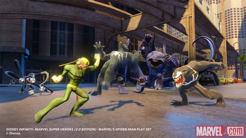 Illustration for article titled Spider-Man, Venom, Iron Fist And More New Disney Infinity Figures